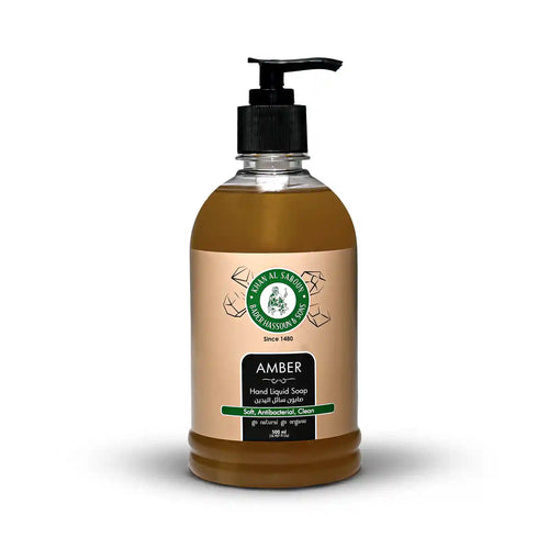 liquid soap amber