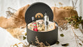 Large round box - black