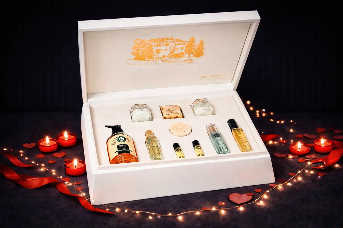 Majestic Luxe Horizontal Box- White