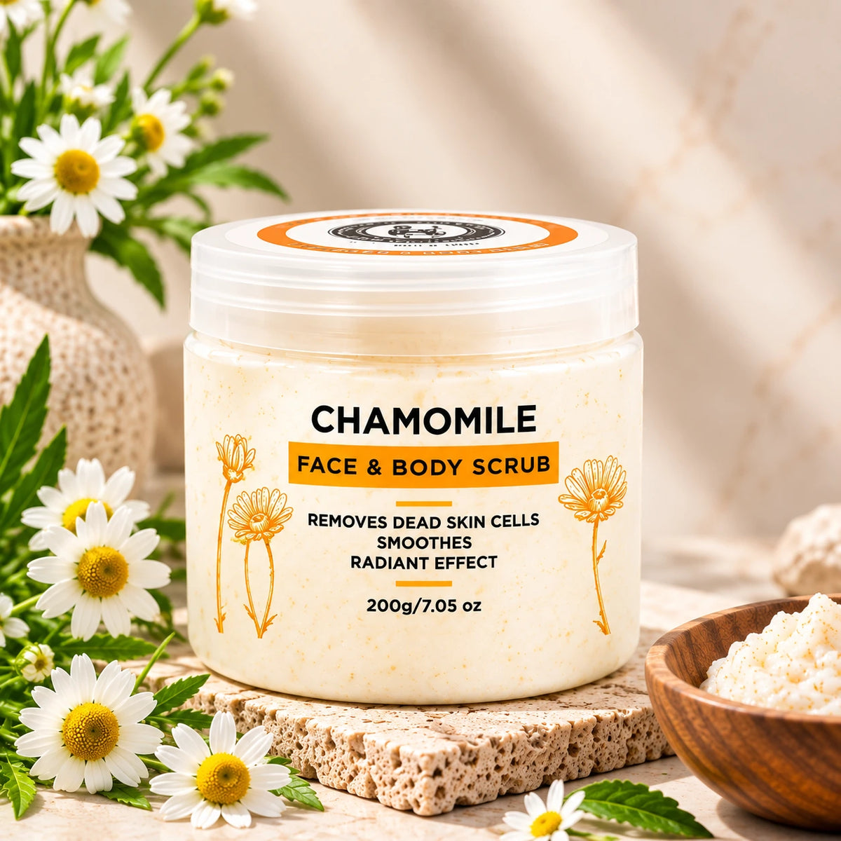 Chamomile Body Scrub – 140g
