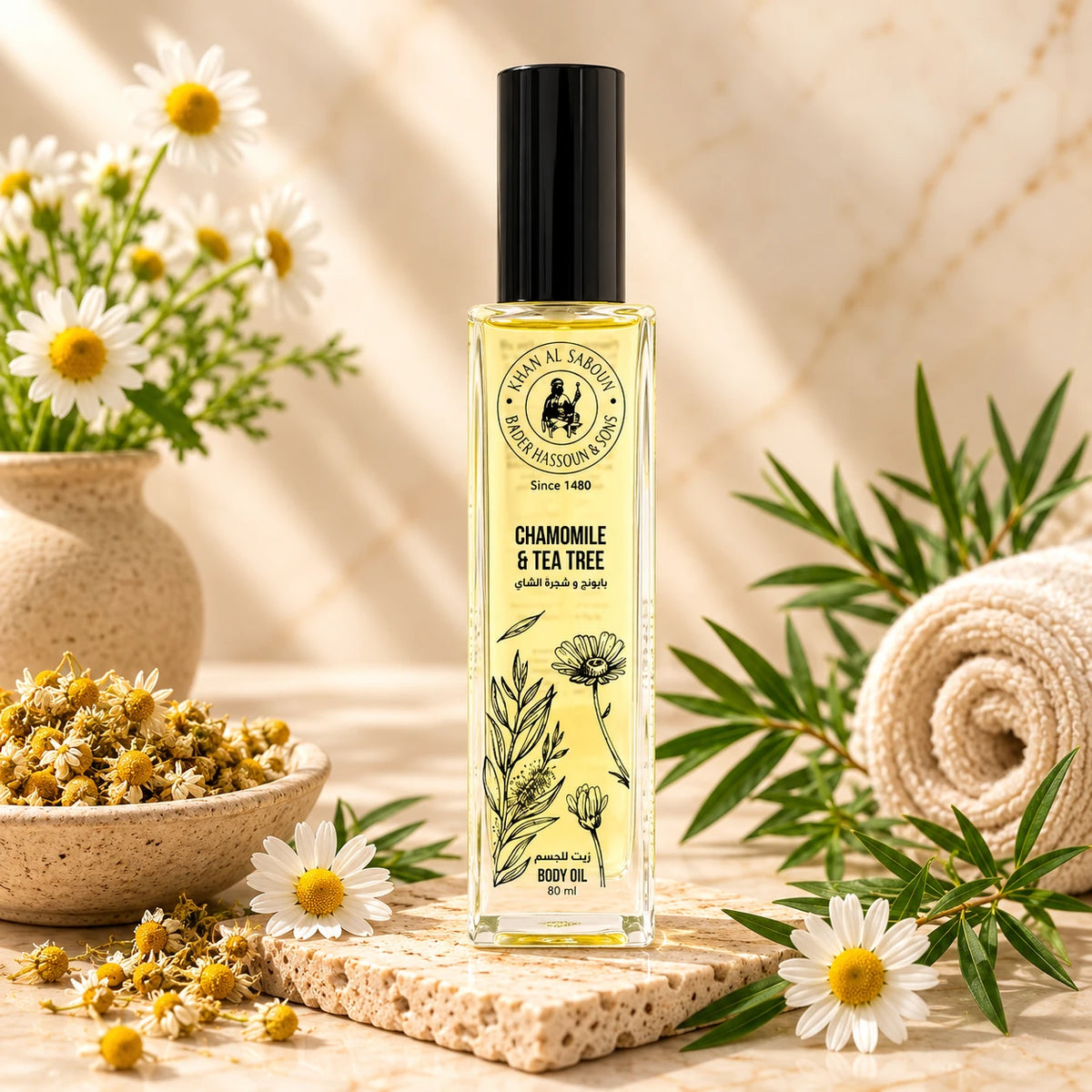 Chamomile & Tea Tree Body Oil – 80ml