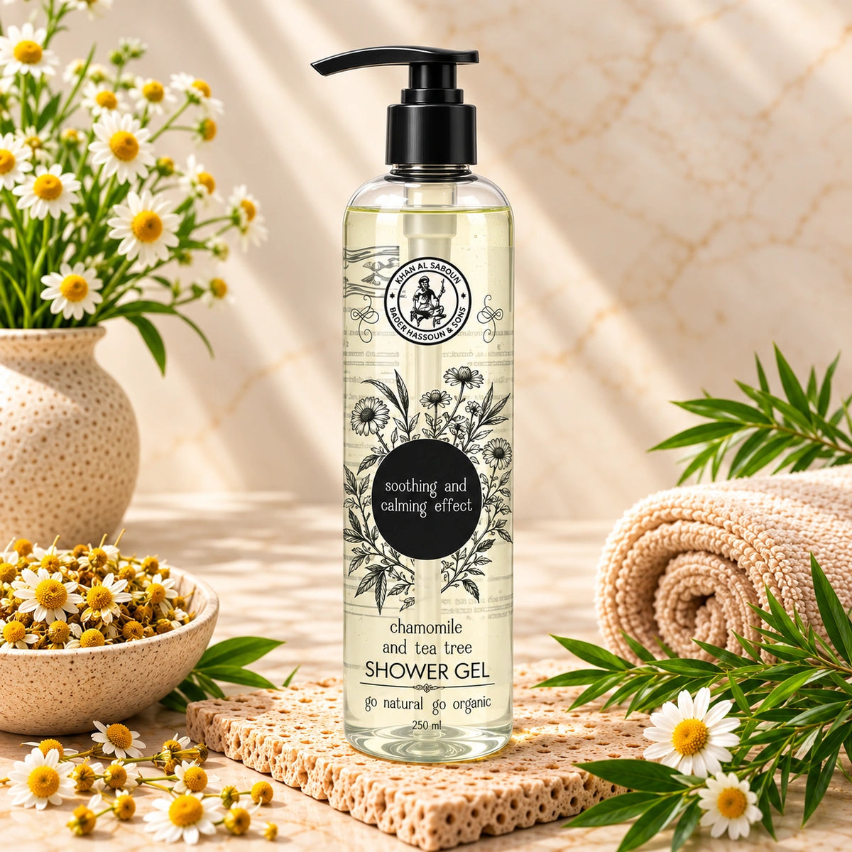 Chamomile & Tea Tree Shower Gel – 250ml