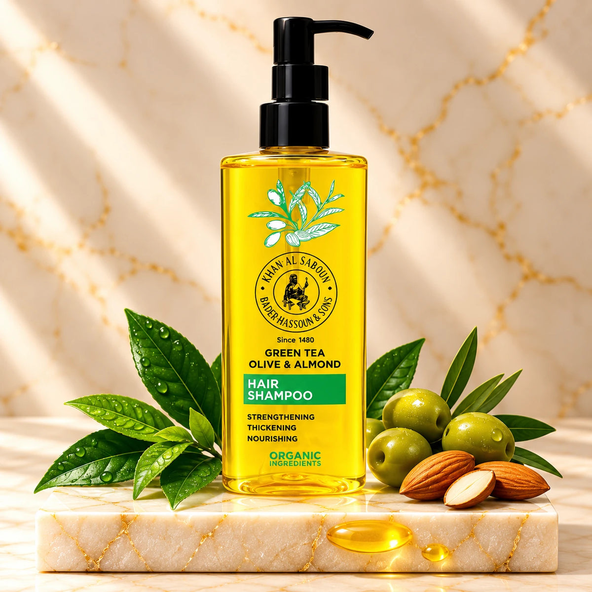 Green Tea Nourishing Shampoo – 250ml