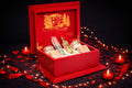 King Charles Box – Red