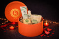 Small Round Box – Orange